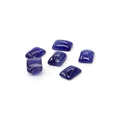 Natural Bangkok Blue Sapphire Calibrated Cabochon Octagons | 5x7mm & 6x8mm