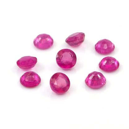 Natural Bangkok Ruby Calibrated Rounds | 6mm