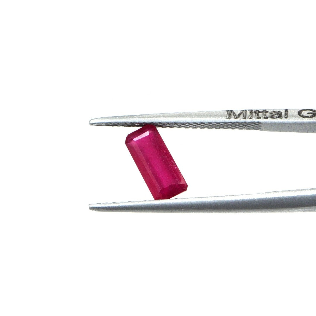 Natural Bangkok Ruby Calibrated Octagons | 4x9mm & 5x11mm