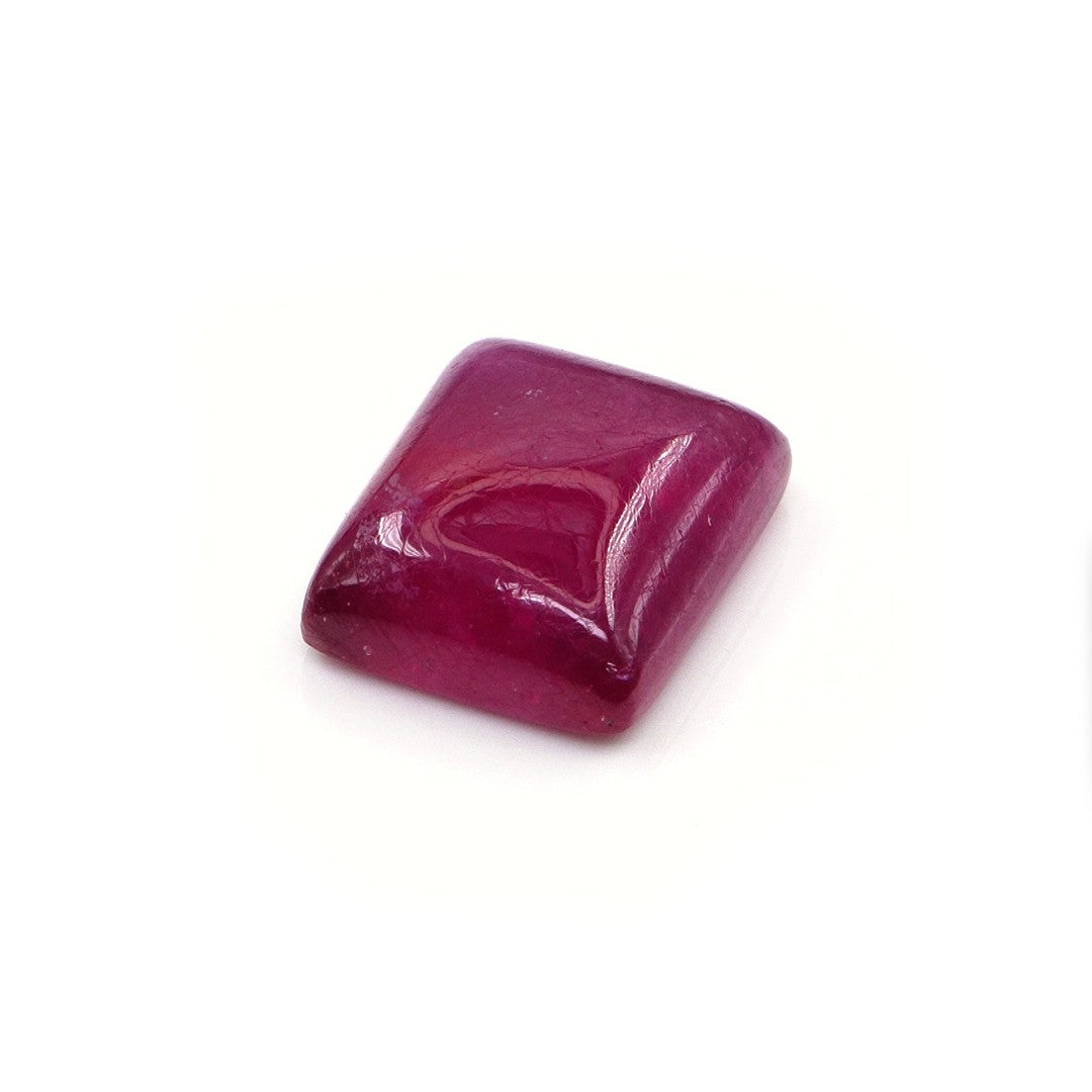 Natural Bangkok Ruby Cabochon Long Cushions | 8.9cts