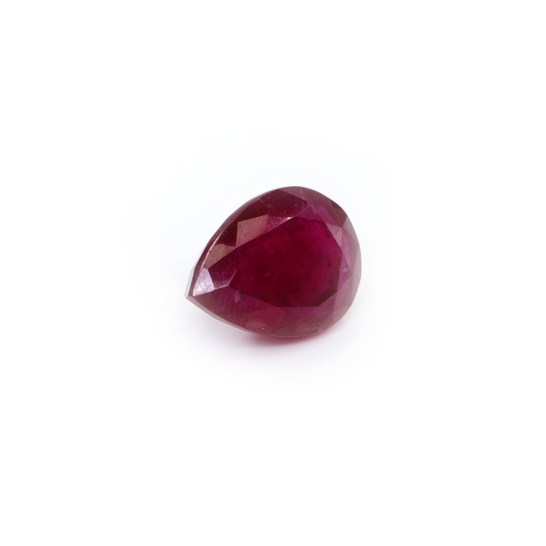 Natural Bangkok Ruby Pear | 26.97cts