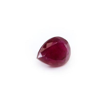 Natural Bangkok Ruby Pear | 26.97cts