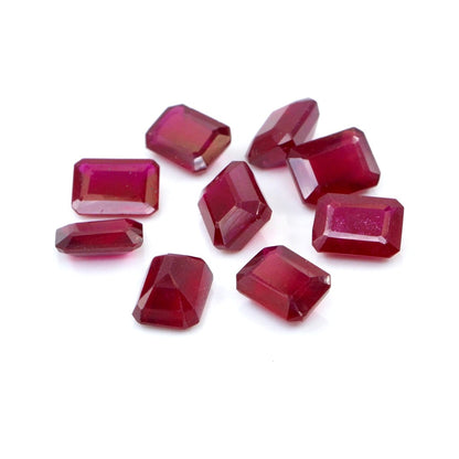 Natural Bangkok Ruby Calibrated Octagons | 6x8mm & 7x9mm
