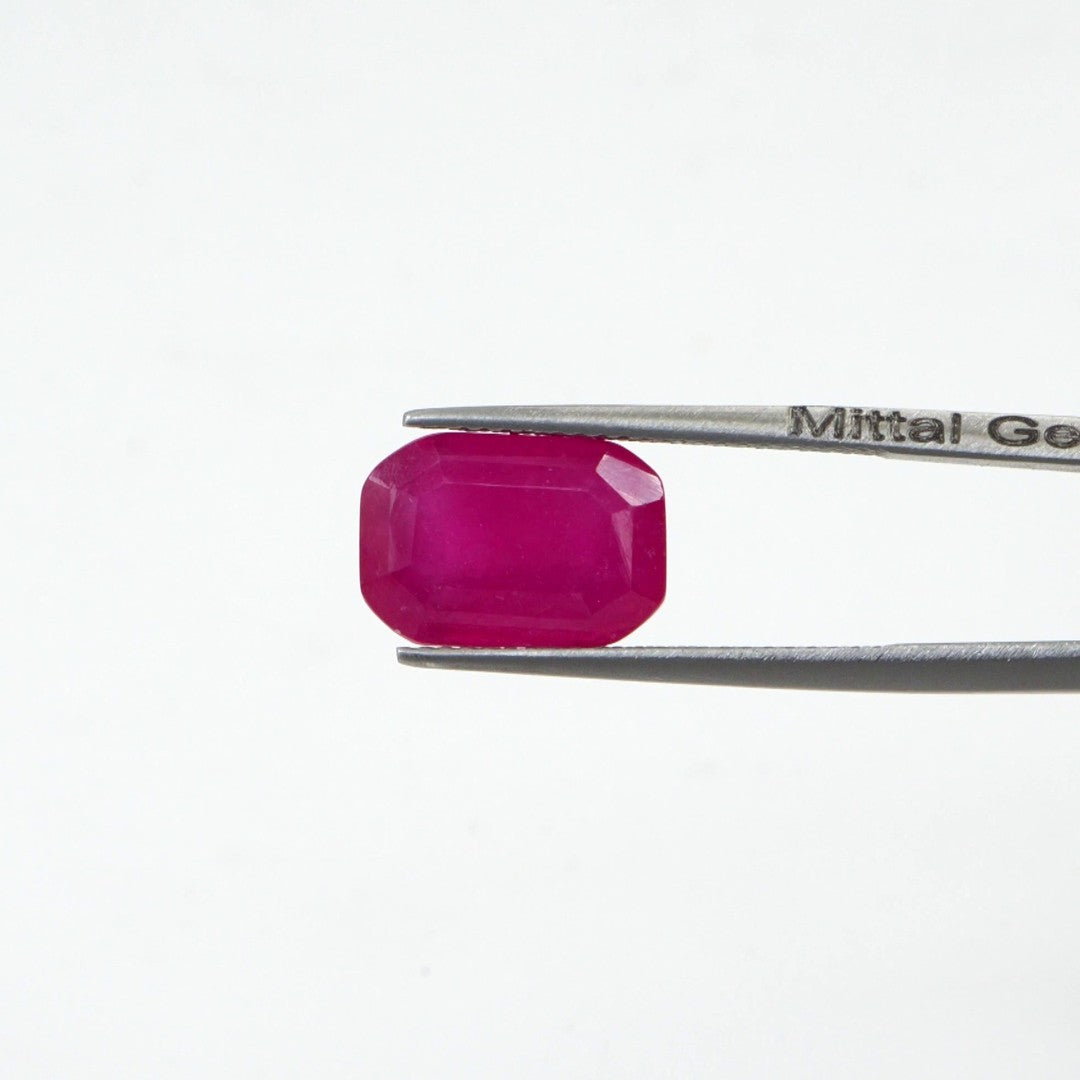 Natural Bangkok Ruby Octagon | 7.25cts