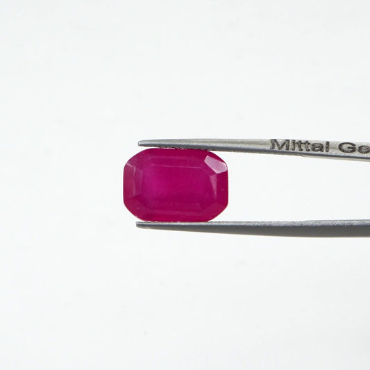 Natural Bangkok Ruby Octagon | 7.25cts