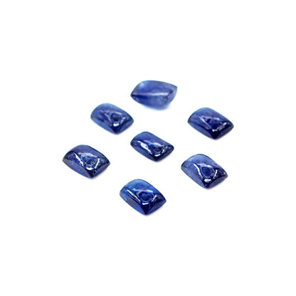 Natural Bangkok Blue Sapphire Calibrated Cabochon Octagons | 3x5mm & 4x6mm