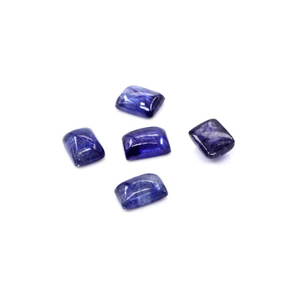 Natural Bangkok Blue Sapphire Calibrated Cabochon Octagons | 5x7mm & 6x8mm