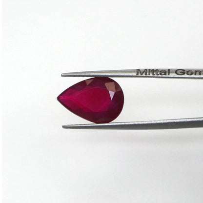 Natural Bangkok Ruby Pear | 28.53cts