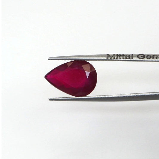 Natural Bangkok Ruby Pear | 28.53cts