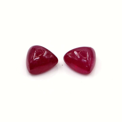 Natural Bangkok Calibrated Cabochon Trillions | 7mm & 8mm