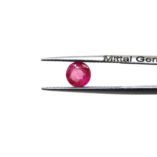 Natural Bangkok Ruby Calibrated Rounds | 5mm & 6mm