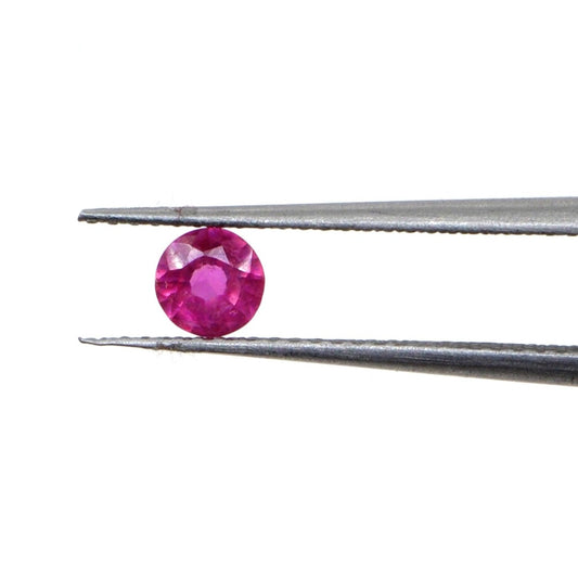 Natural Bangkok Ruby Calibrated Rounds | 4mm