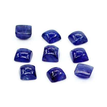 Natural Bangkok BS (H), Sq Calibrated Cabochon Squares | 5mm & 6mm