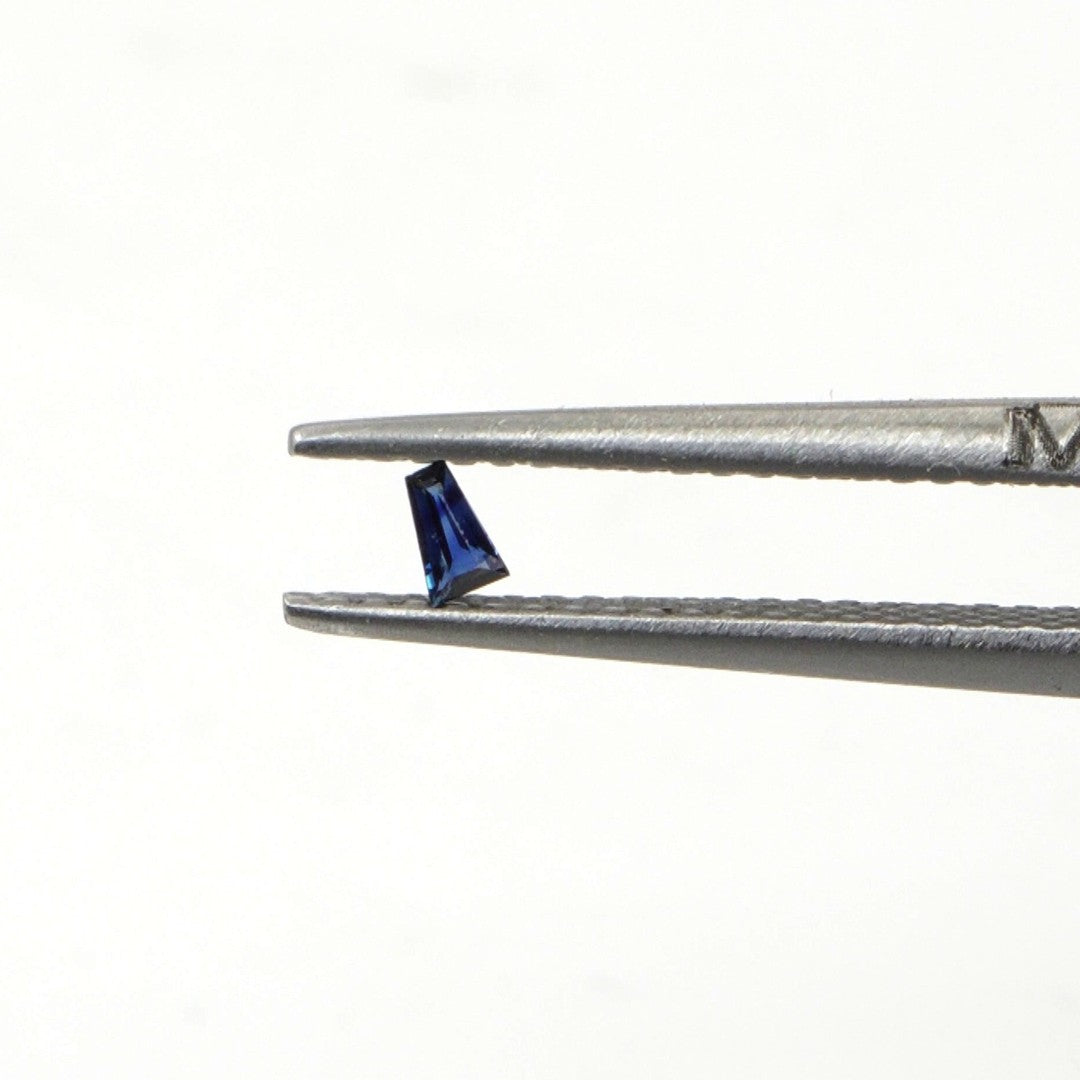 Natural Untreated Blue Sapphire Calibrated Tapper Baguettes | 1.5x2x4mm & 2x3x4mm