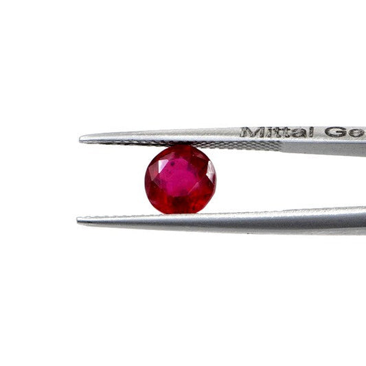 Natural Bangkok Ruby Calibrated Rounds | 6mm & 7mm