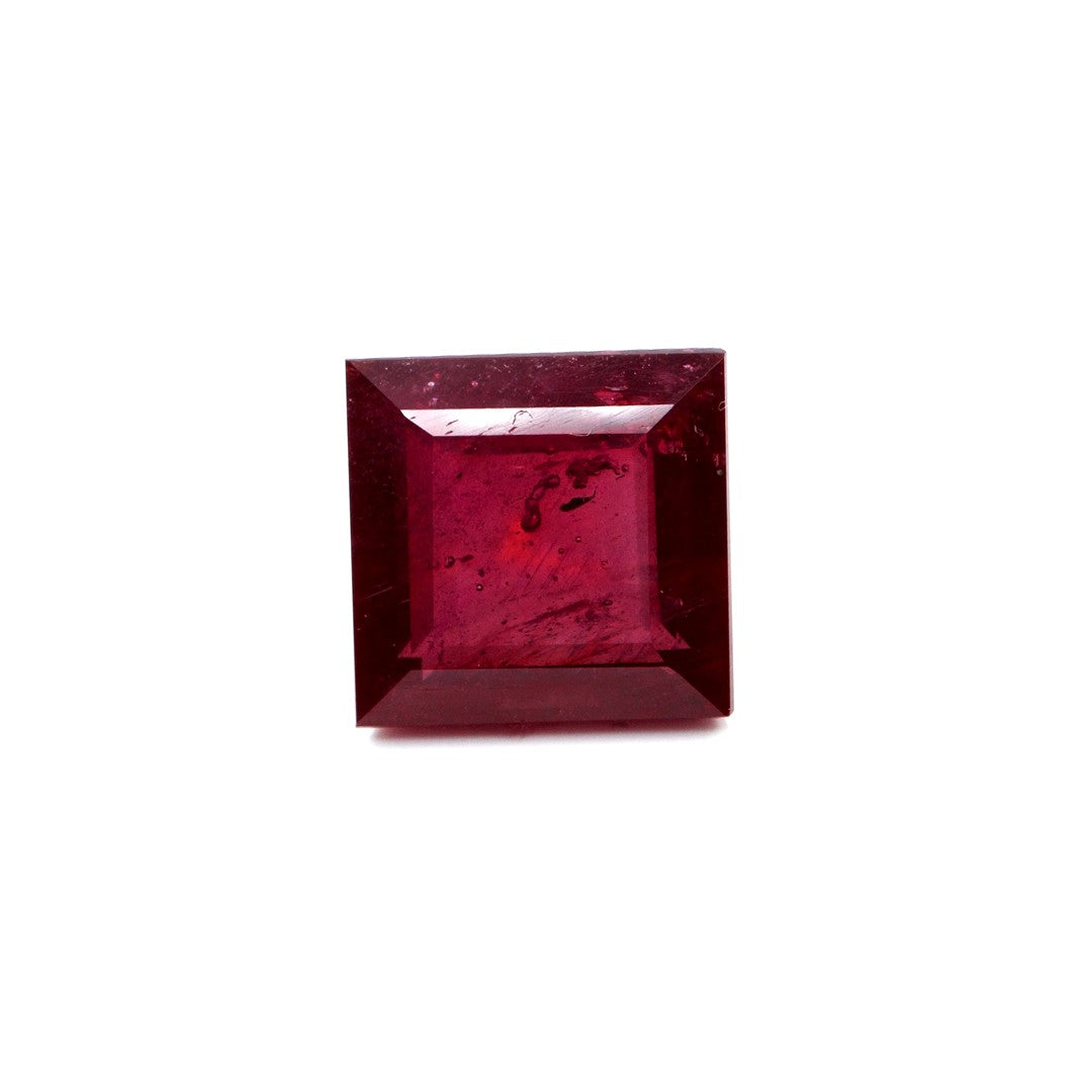 Natural Bangkok Ruby Square | 16.72cts