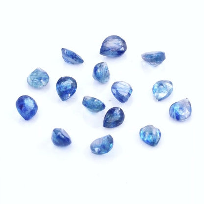 Natural Bangkok Blue Sapphire Calibrated Pears | 3x4mm & 4x5mm