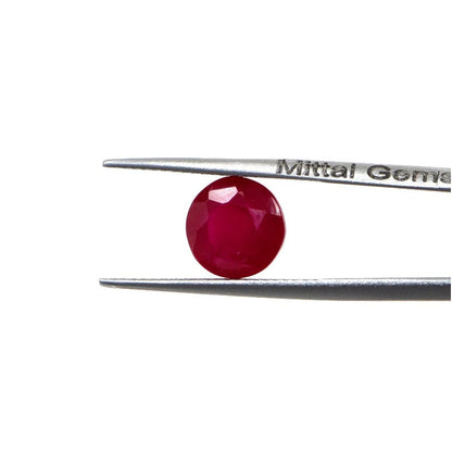 Natural Bangkok Ruby Calibrated Rounds | 8mm & 9mm