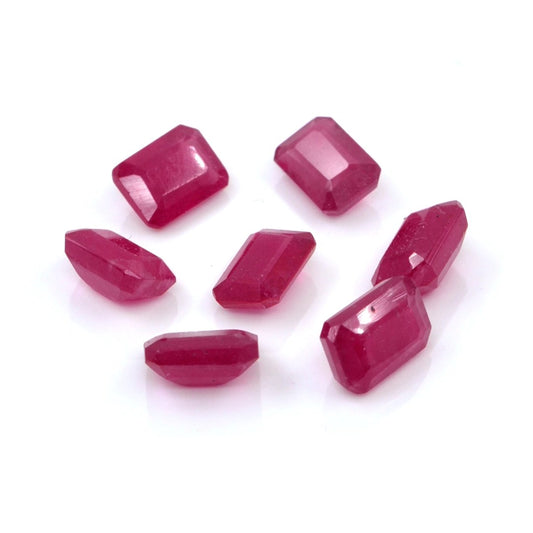 Natural Bangkok Ruby Calibrated Octagons | 3x5mm & 4x6mm