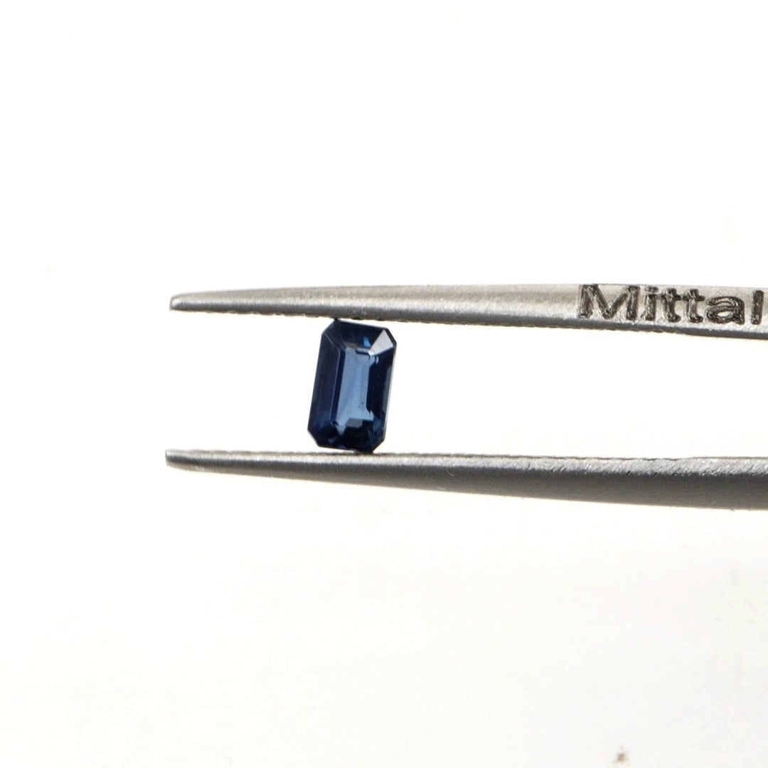 Natural Untreated Blue Sapphire Calibrated Octagons | 3x4mm & 4x5mm