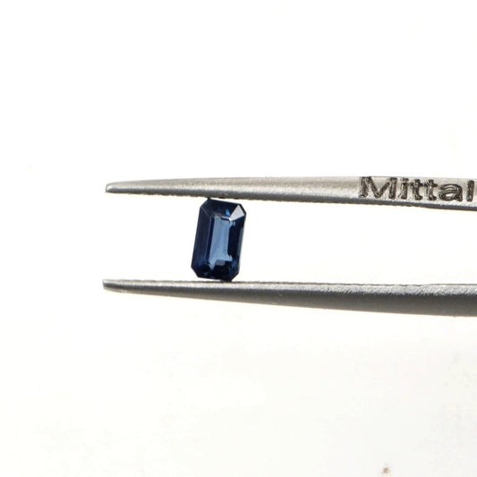 Natural Untreated Blue Sapphire Calibrated Octagons | 3x5mm & 4x6mm