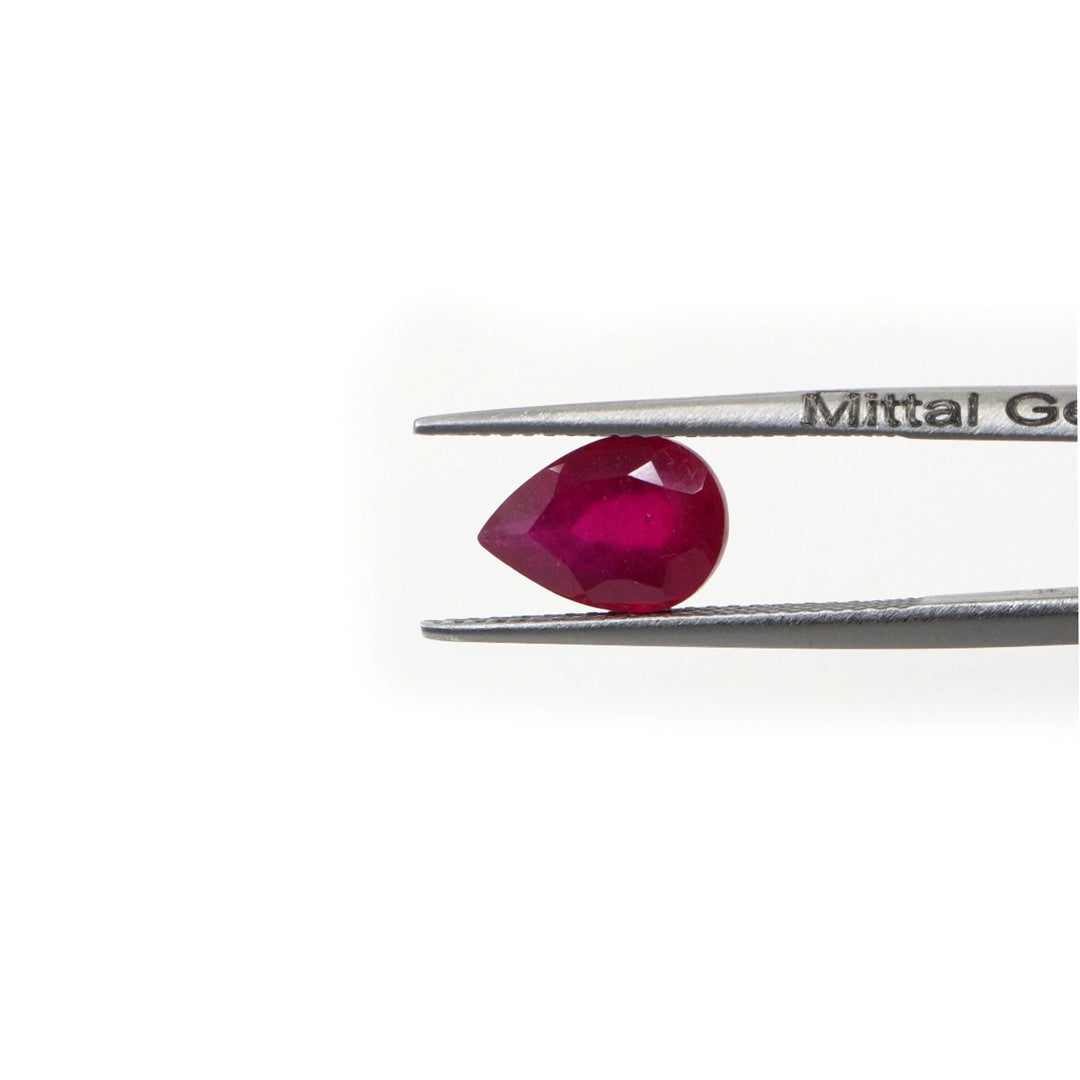 Natural Bangkok Ruby Calibrated Pears | 9x13mm & 10x15mm