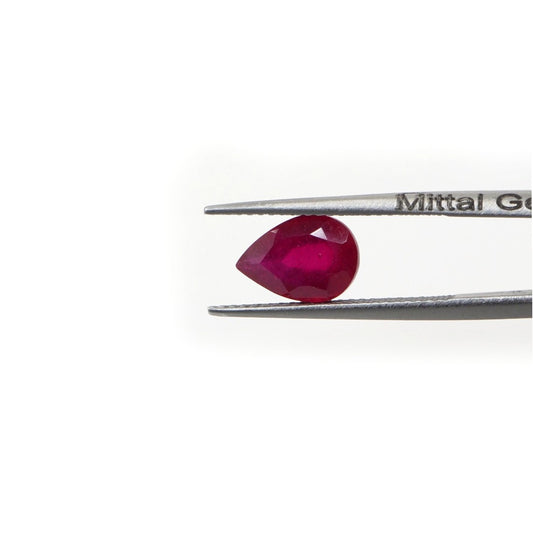 Natural Bangkok Ruby Calibrated Pears | 9x13mm & 10x15mm