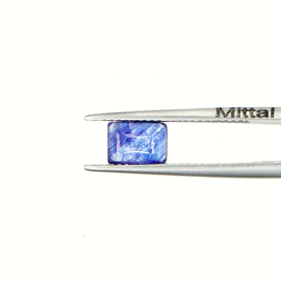 Natural Bangkok Blue Sapphire Calibrated Cabochon Octagons | 5x7mm & 6x8mm
