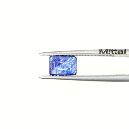 Natural Bangkok Blue Sapphire Calibrated Cabochon Octagons | 5x7mm & 6x8mm