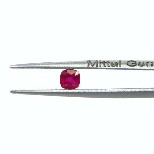 Natural Bangkok Ruby Calibrated Cushions | 3mm & 3.5mm