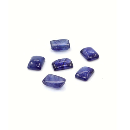 Natural Bangkok Blue Sapphire Calibrated Cabochon Octagons | 5x7mm & 6x8mm