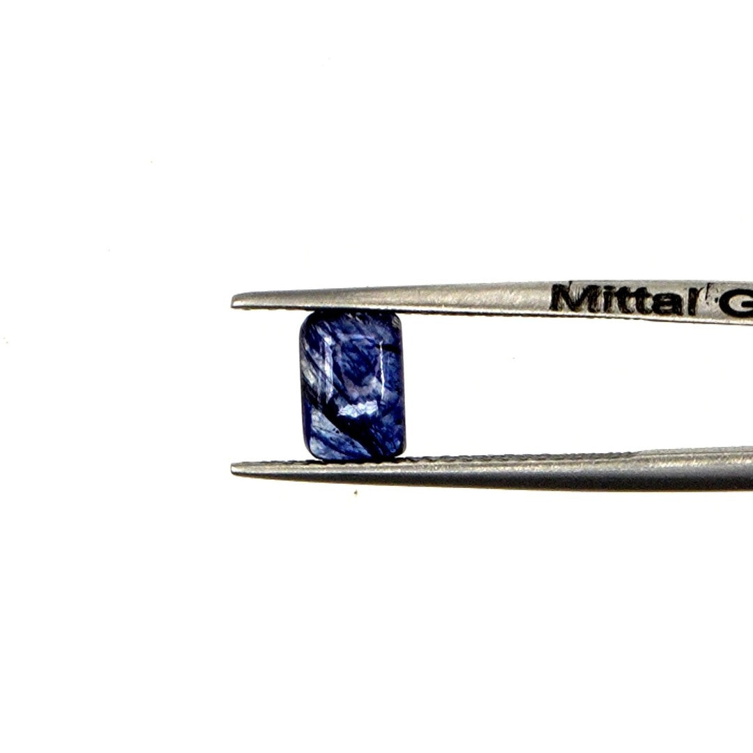 Natural Bangkok Blue Sapphire Calibrated Cabochon Octagons | 5x7mm & 6x8mm