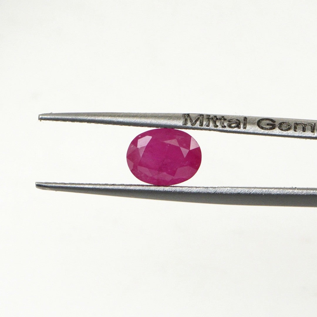 Natural Untreated Mozambique Ruby Calibrated Ovals | 5x9mm & 6x10mm