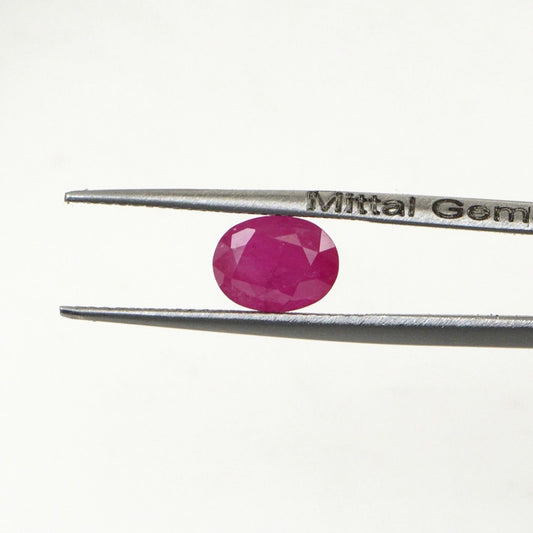 Natural Untreated Mozambique Ruby Calibrated Ovals | 5x9mm & 6x10mm