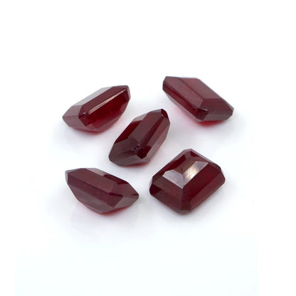 Natural Bangkok Ruby Calibrated Octagons | 10x12mm & 11x13mm
