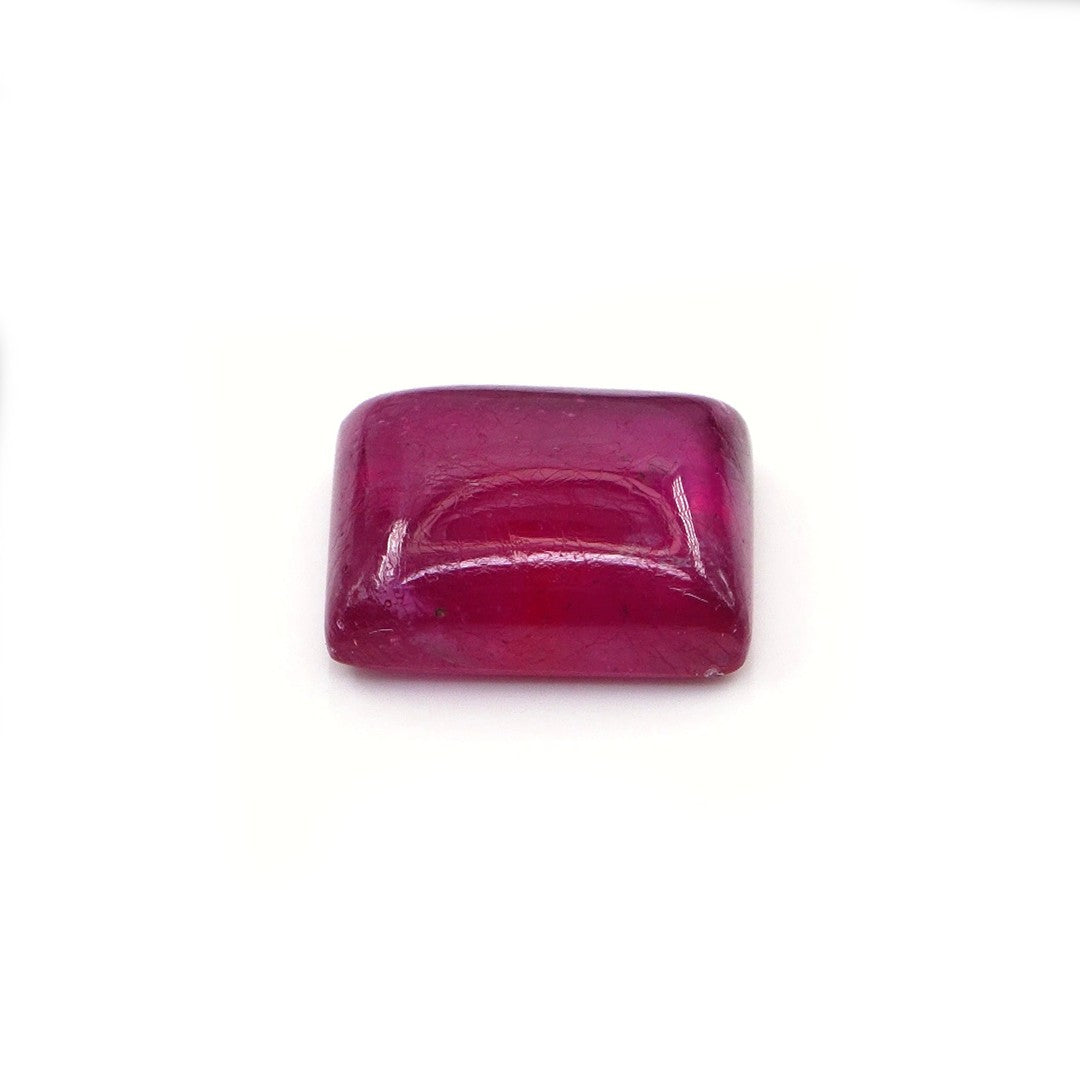 Natural Bangkok Ruby Cabochon Long Cushions | 8.9cts