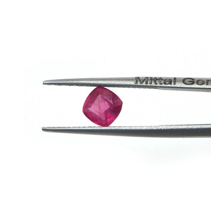 Natural Bangkok Ruby Calibrated Cushions | 4mm & 5mm