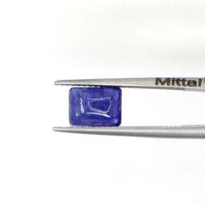 Natural Bangkok Blue Sapphire Calibrated Cabochon Octagons | 5x7mm & 6x8mm