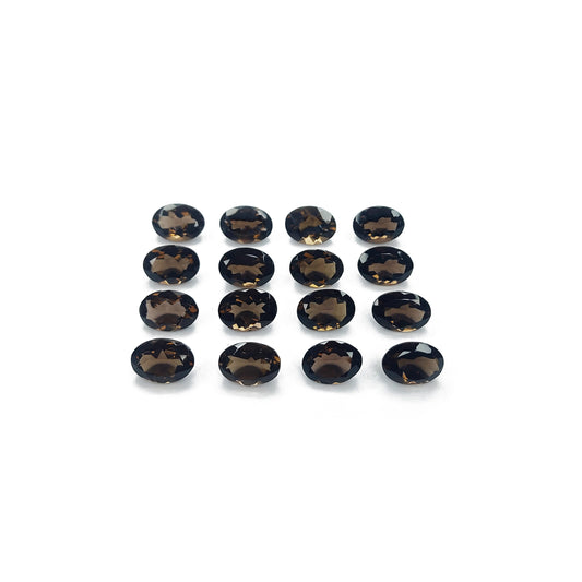 Natural Smoky Quartz Calibrated Ovals | 9x11mm & 10x14mm