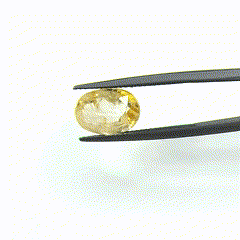 Natural Unheated Yellow Sapphire 6.31cts