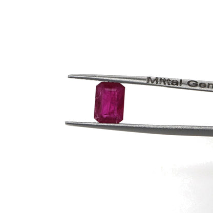 Natural Untreated Mozambique Ruby Octagon | 1.81cts