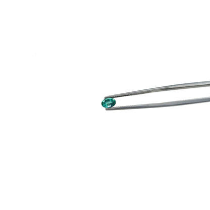 Natural Zambian Emerald Calibrated Ovals | 3x5mm & 6x4mm