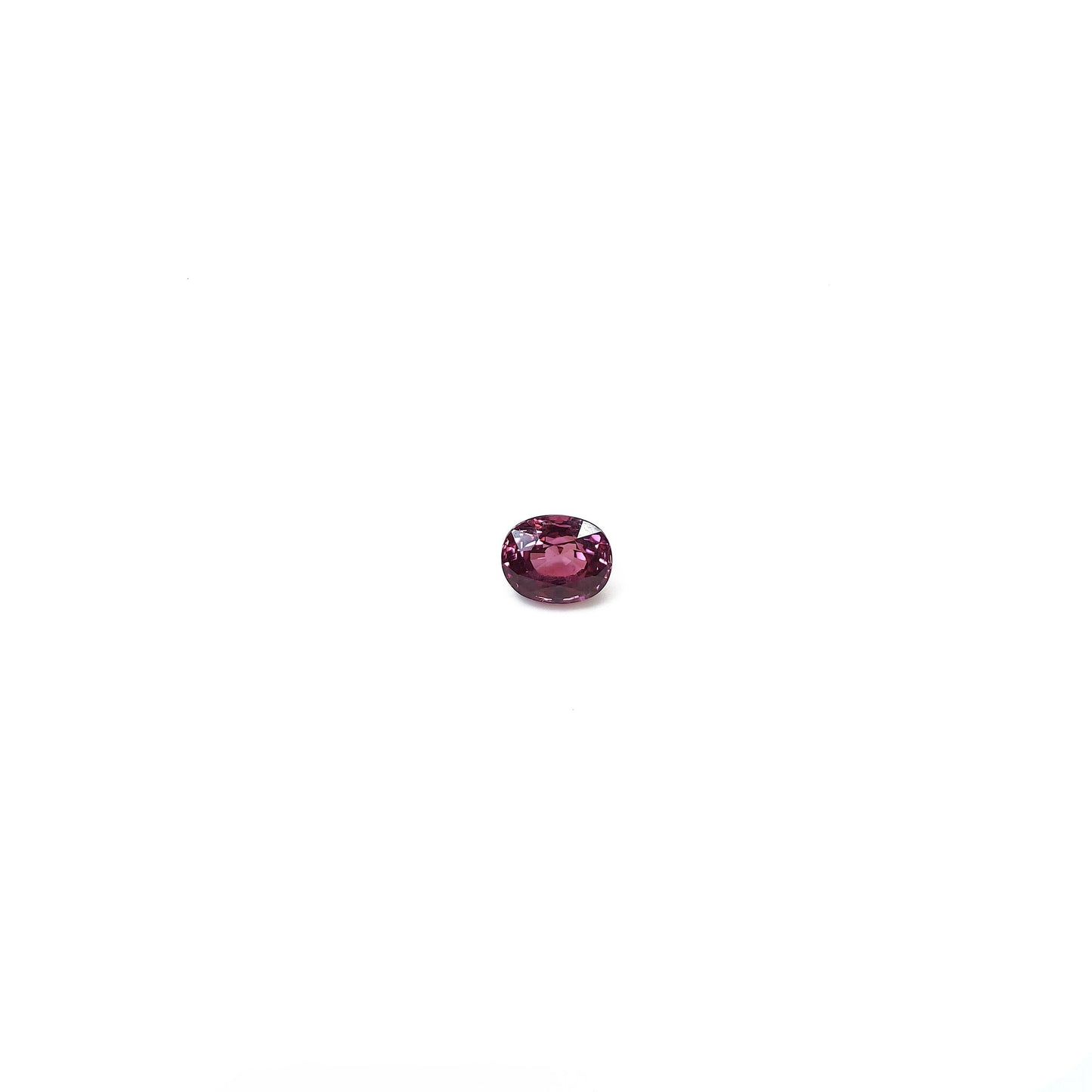 Natural Unheated 1.60cts Pink Sapphire Oval Gemstone Loupe Clean in precise hand cutting and polish best use for rings & jewelry