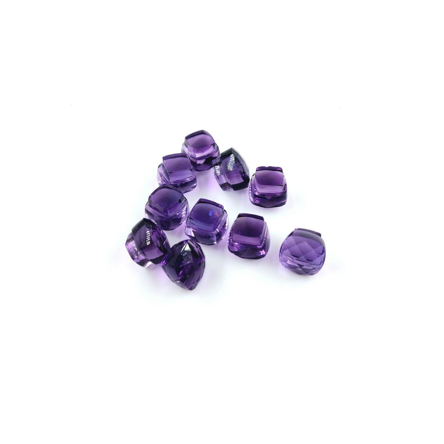 Natural Brazil Amethyst Calibrated Bottle Cork, 10mm