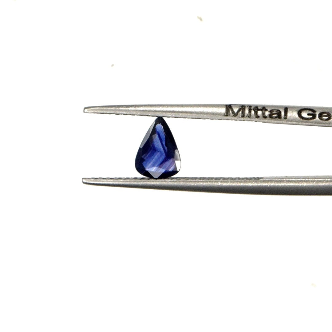 Natural Untreated Blue Sapphire Calibrated Pears | 5x7mm & 6x8mm