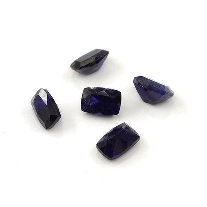 Natural Bangkok Blue sapphire Calibrated Long Cushions | 3x5mm & 4x6mm