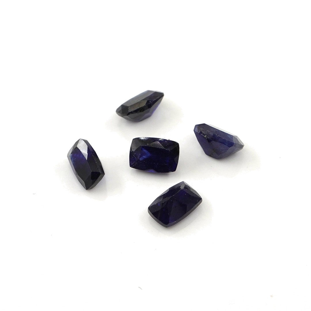 Natural Bangkok Blue sapphire Calibrated Long Cushions | 5x7mm & 6x8mm