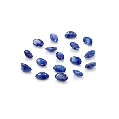 Natural Bangkok Blue Sapphire Calibrated Ovals | 3x5mm & 4x6mm