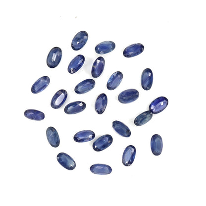 Natural Untreated Blue Sapphire Calibrated Ovals | 3x5mm & 4x6mm