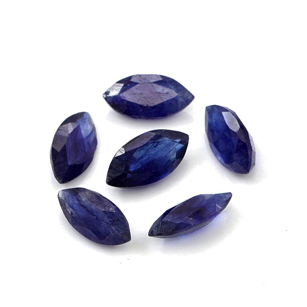 Natural Bangkok Blue Sapphire Calibrated Marquise | 3x6mm & 4x8mm